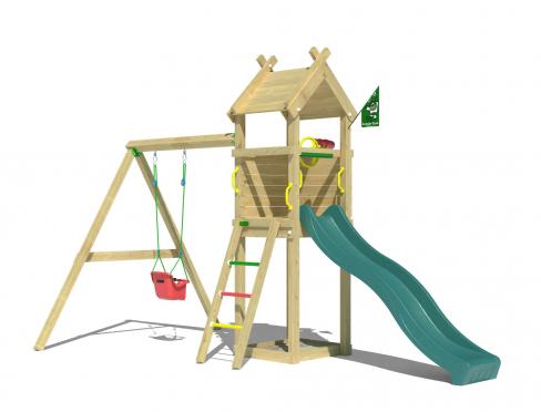 Jungle Tent | Maisonnette avec balançoire