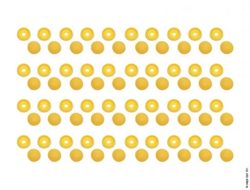 Bolt Cap Set (40x)- Gelb